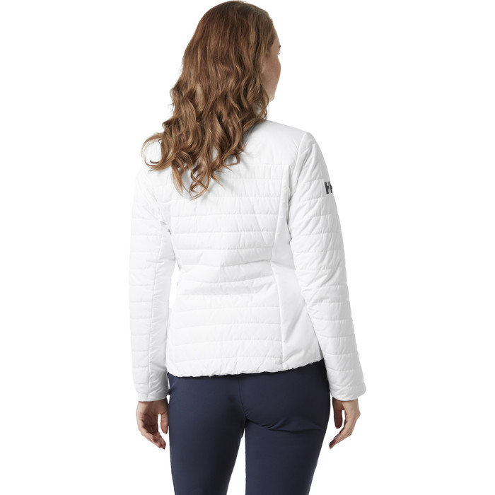 Chaqueta 2024 Helly Hansen Crew Insulator 2.0 Para Mujer 30239 - Blanco